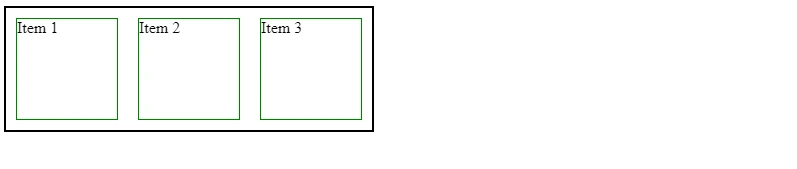 css display inline flex