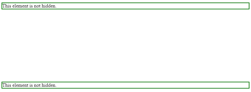 css display none