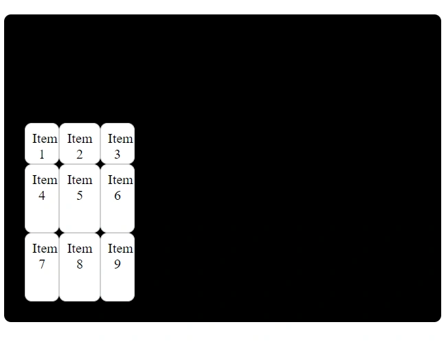 CSS align-content end