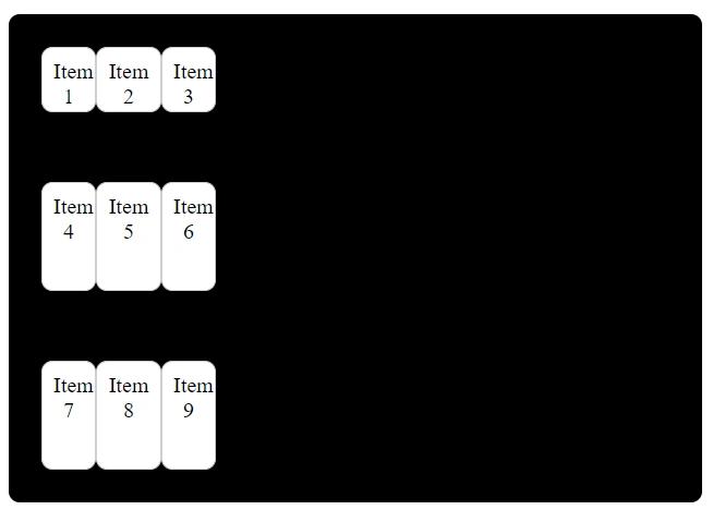 CSS align-content space-between