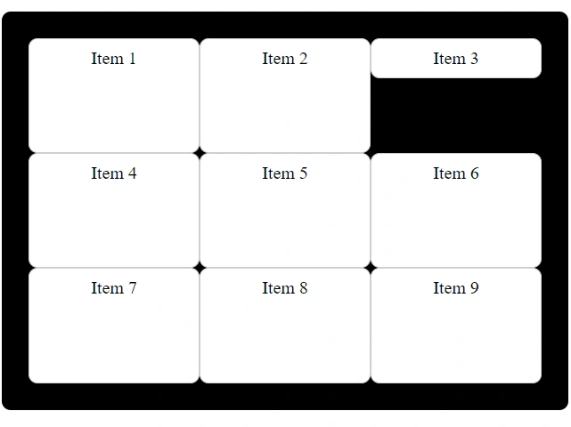 CSS align-self start