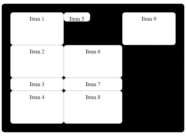 CSS grid-auto-flow