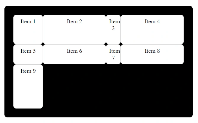 CSS grid-template-rows