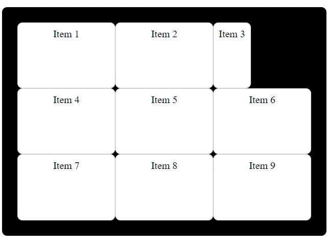 CSS justify-self start
