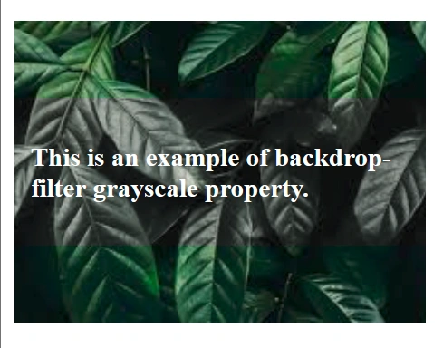 CSS backdrop-filter