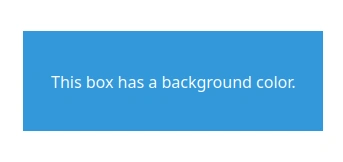 CSS background color