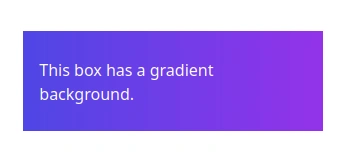 CSS background gradient