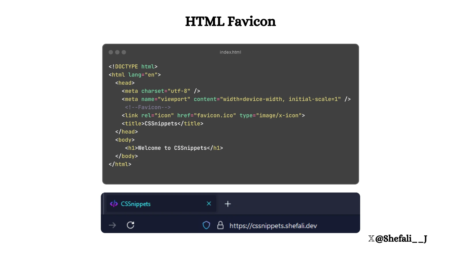 Favicon Example
