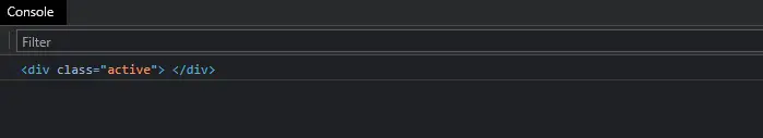 JavaScript DOM - classList.add