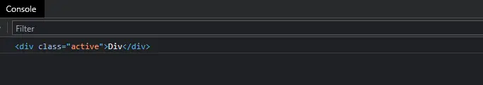 JavaScript DOM - classList.remove