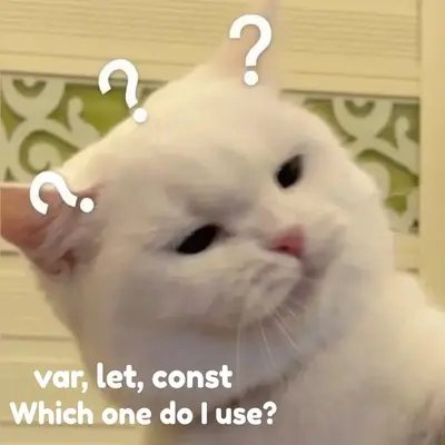 let var const